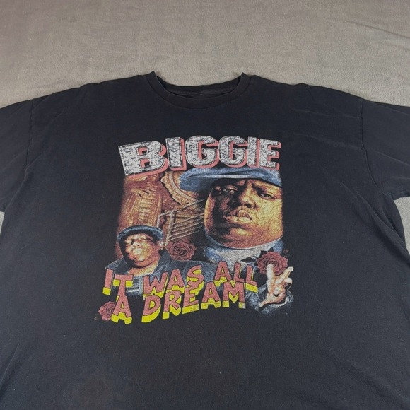 Notorious B.I.G. Other - Notorious BIG Biggie Smalls It Was All A Dream Graphic T-Shirt Mens XL Black